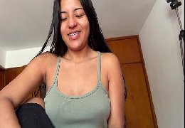 Half-brother fucking his half-sister hot pussy